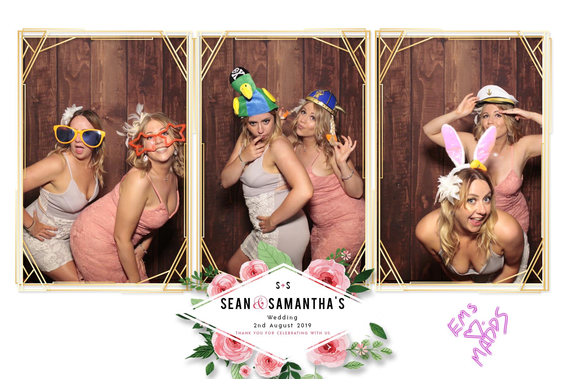 Samantha & Sean's Wedding | View more photos from the event at gallery.myphotoboothexperience.co.uk/u/MyPhotoBoothExperienceLtd/Samantha-Seans-Wedding